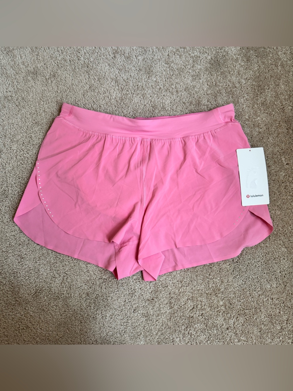 Lululemon Fast and Free High-Rise Split Short 3” Size Large